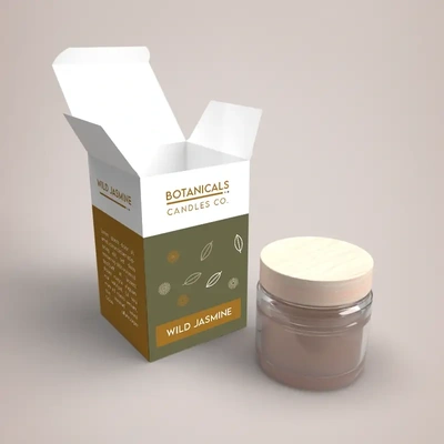  Crash Lock Box  -  With Candle Jar