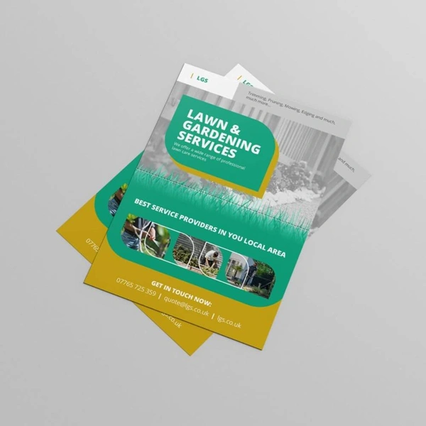 A Size Perforated Flyer