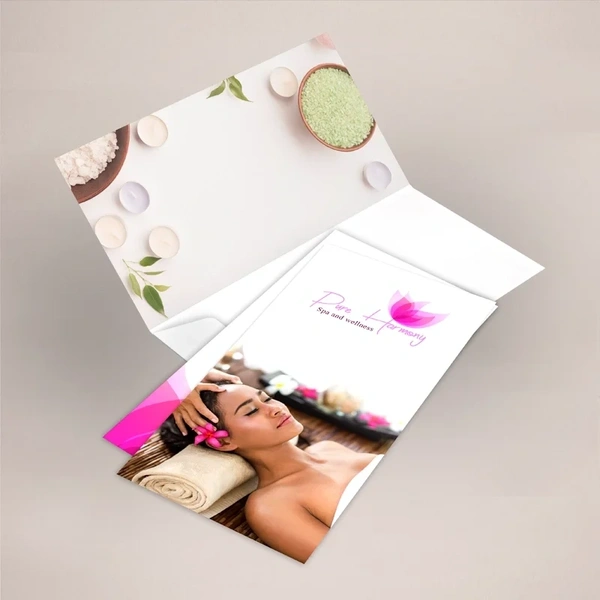  Dl Interlocking Folder