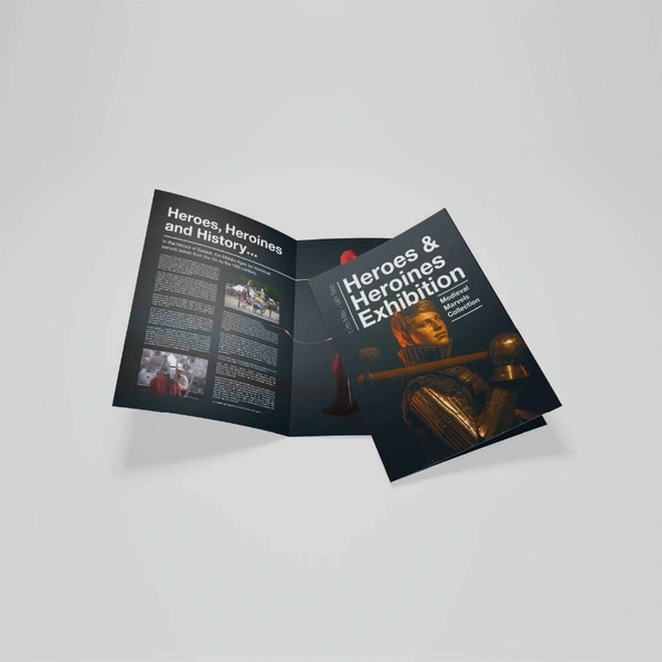A Size 4pp Folded Leaflet
