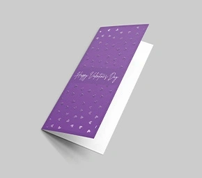 DL Greetings Card Spot UV