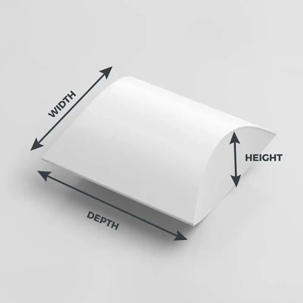  Pillow Box  -  Dimensions