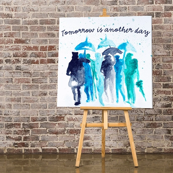 Canvas Print - On Easel